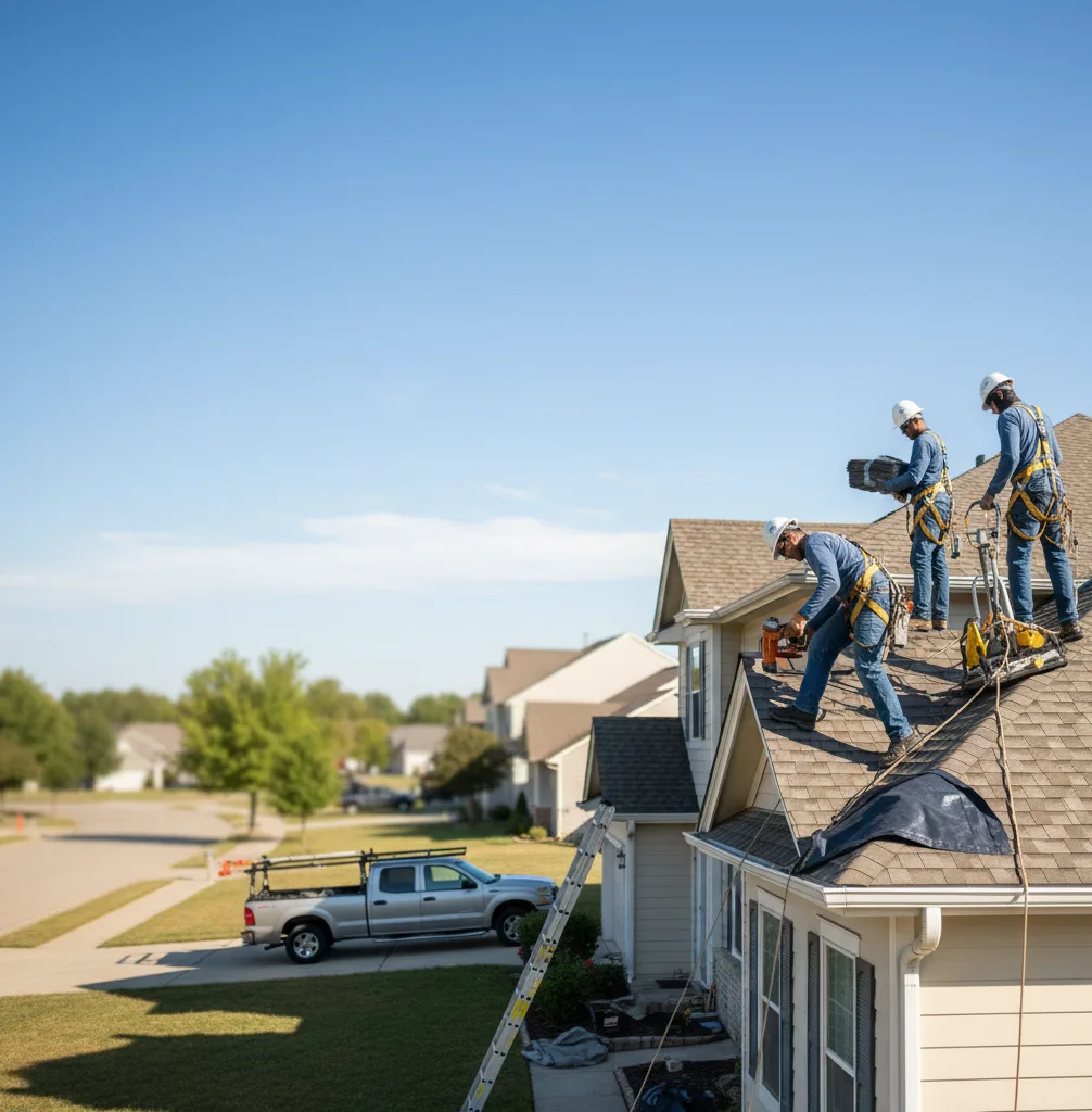 Emergency Roof Repair in Farmer City, IL